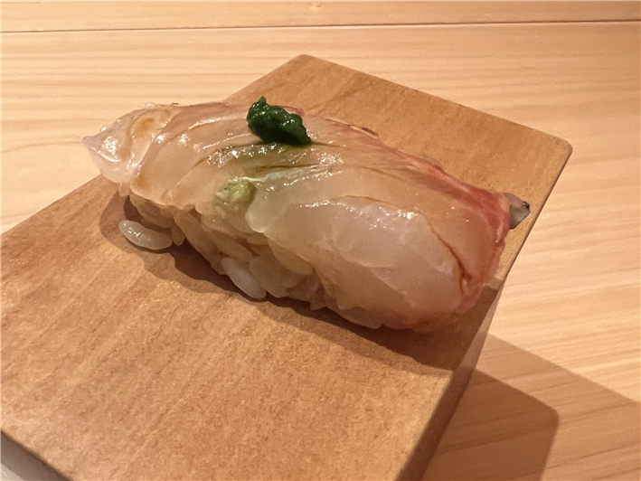 snapper sushi